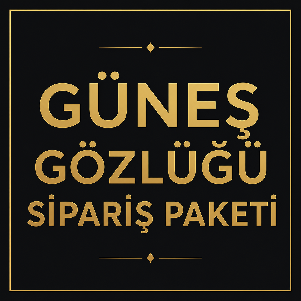 Güneş Gözlüğü X